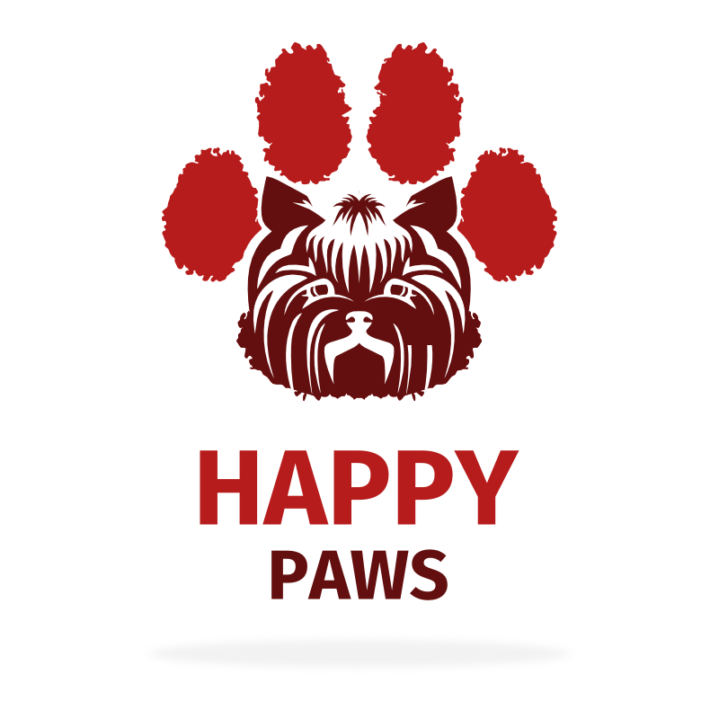 happy-paws-pets-logo-template-bobcares-logo-designs-services