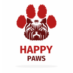 Happy Paws Pets Logo Template