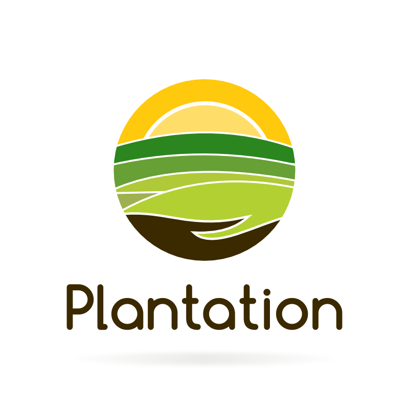 Plantation Farm Logo Template