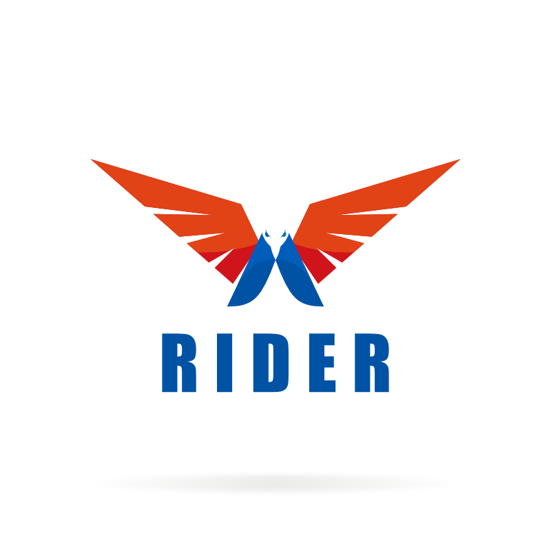 Rider Transport Logo Template