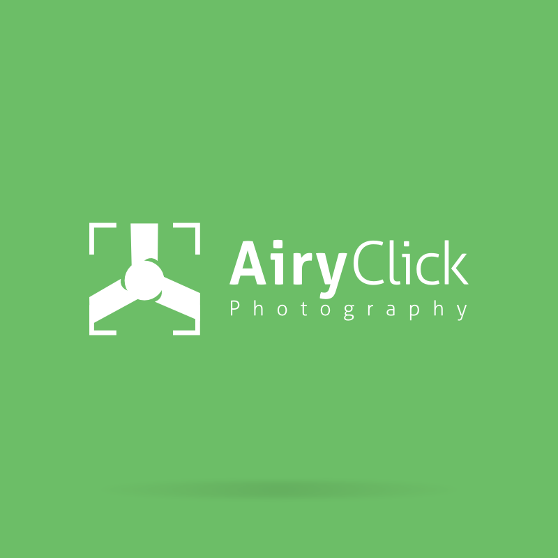 Airy Click Photography Logo Template
