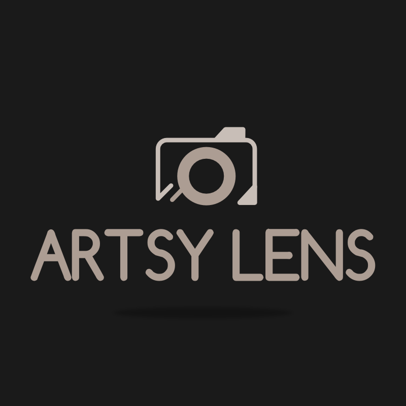Artsy Lens Photography Logo Template