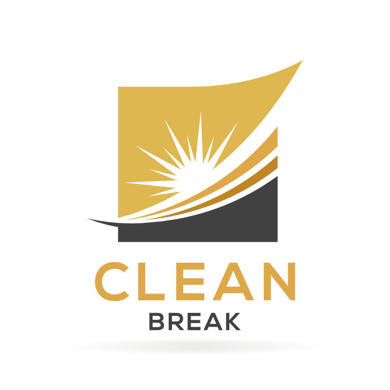 Clean Break Cleaning Logo Template