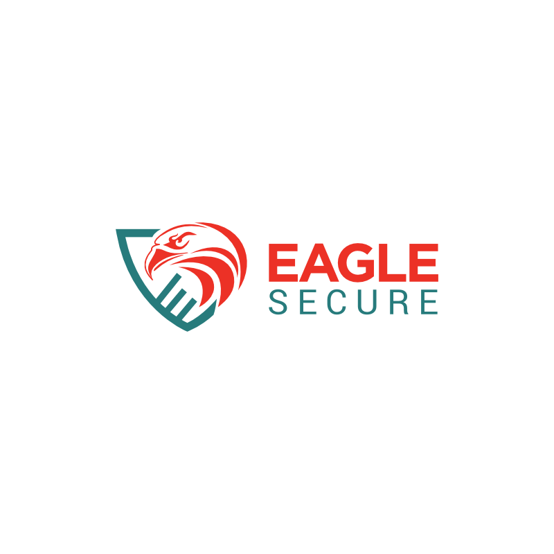 Eagle Secure Security Logo Template