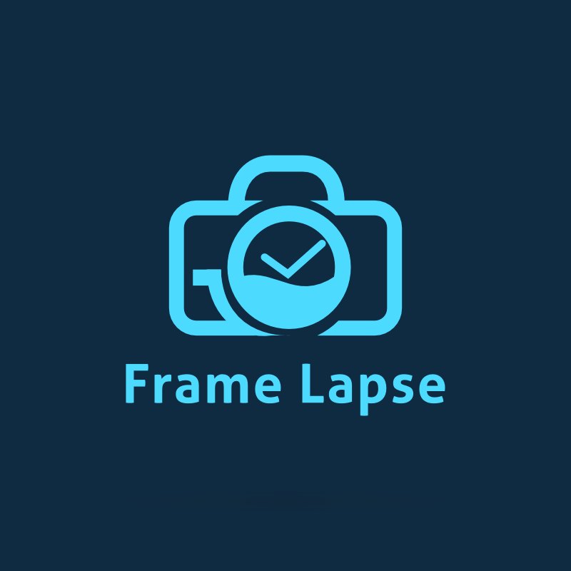 Frame Lapse Photography Logo Template