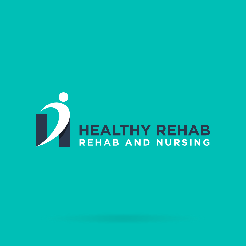 HEALTHY REHAB Medical Logo Template