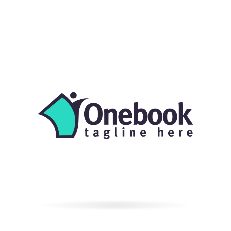 Onebook Education Logo Template