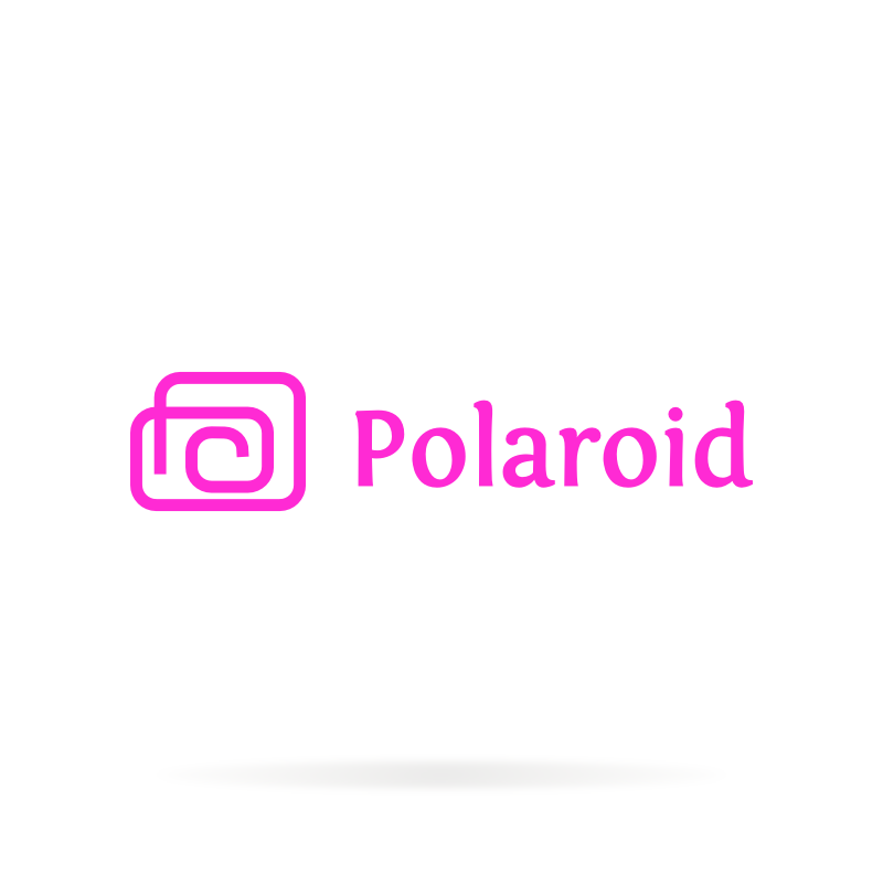 Polaroid Photography Logo Template