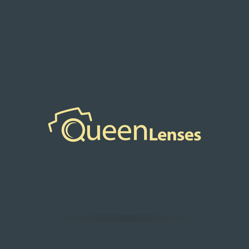 Queen Lenses Photography Logo Template