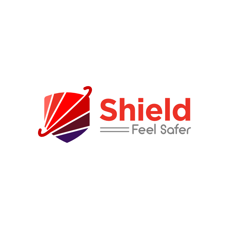 Shield feel Safer Security Logo Template