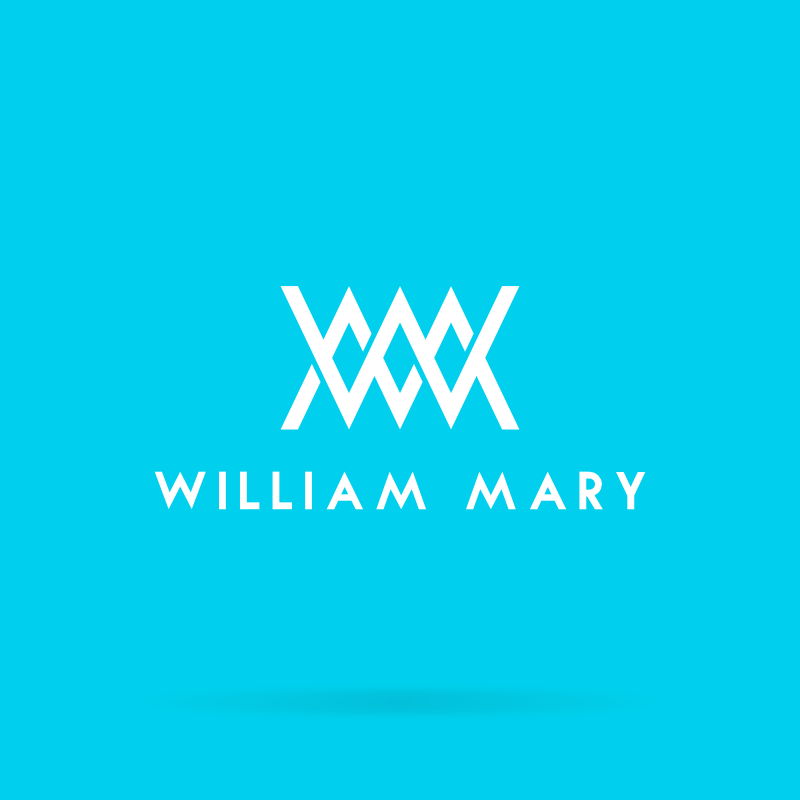 William Mary Personal Logo Template