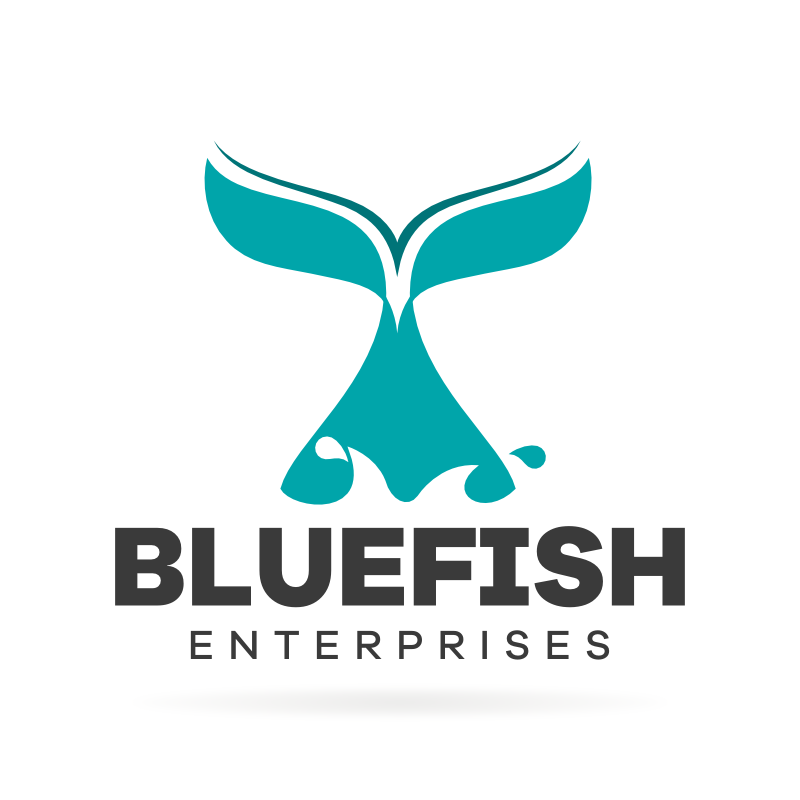 Blue fish enterprises Art Logo Templates